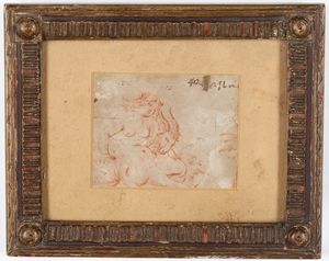 Jacob Jordaens, Attribuito a - Ninfa con ariete