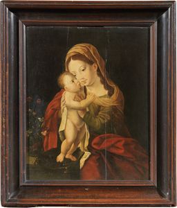 Bernart van Orley (seguace di) - Madonna col Bambino