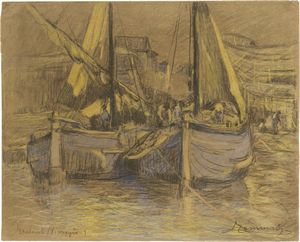 Ludovico Tommasi - Trabaccoli (Viareggio)