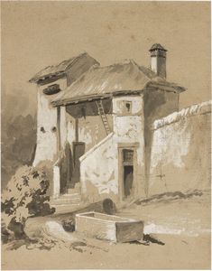 Ignoto fine XIX secolo - Casolare di campagna