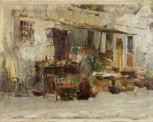 LUIGI CIMA - La bottega del fruttivendolo