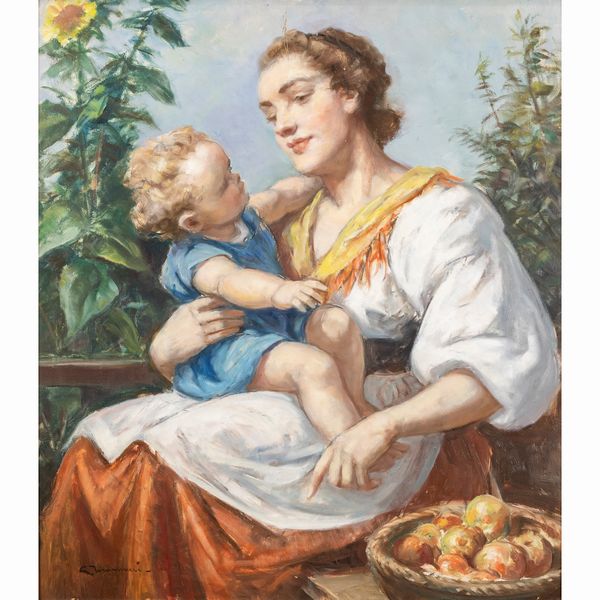 Cipriano Antonio Mannucci  - Asta Opere del XIX - XX secolo Web Only - Associazione Nazionale - Case d'Asta italiane