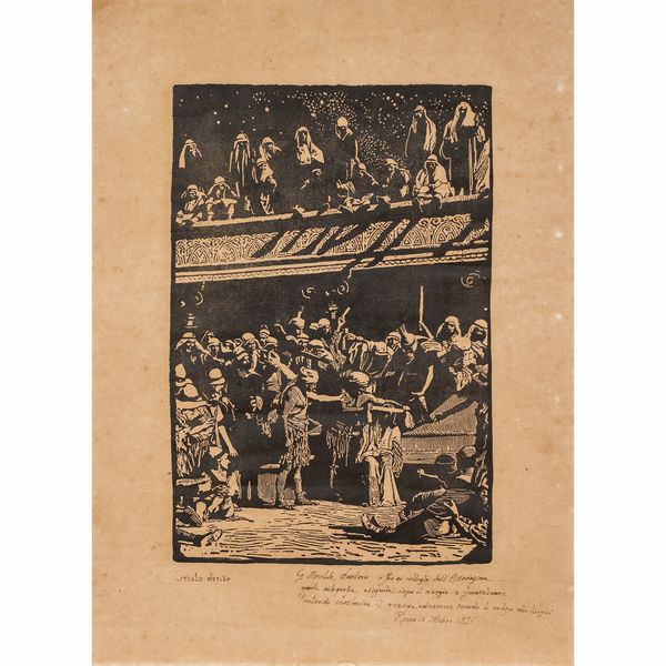 Giulio Aristide Sartorio  - Asta Opere del XIX - XX secolo Web Only - Associazione Nazionale - Case d'Asta italiane