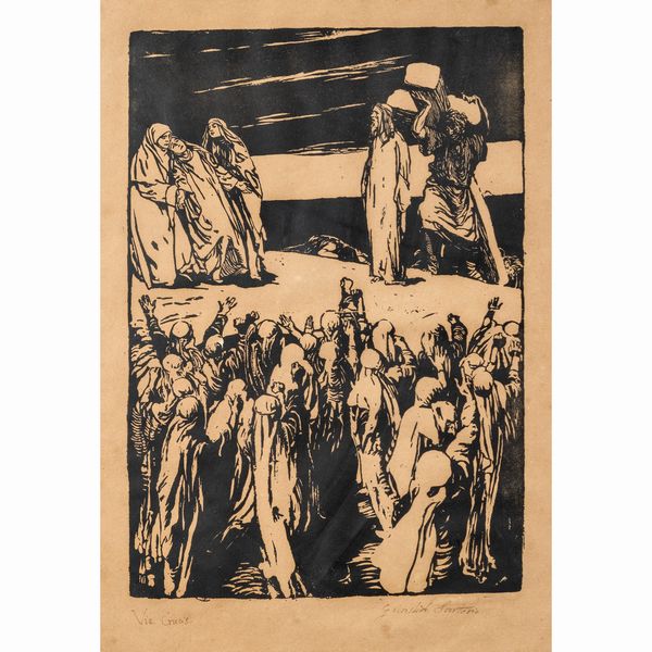 Giulio Aristide Sartorio  - Asta Opere del XIX - XX secolo Web Only - Associazione Nazionale - Case d'Asta italiane