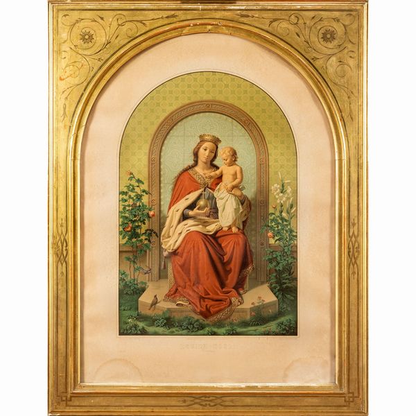 Stampa da Franz Ittenbach  - Asta Opere del XIX - XX secolo Web Only - Associazione Nazionale - Case d'Asta italiane