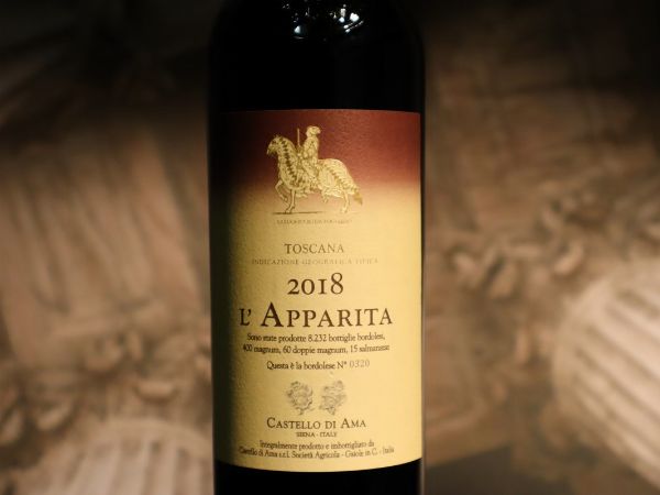 L&rsquo;Apparita Castello di Ama 2018  - Asta Smartwine 2.0 | Spring Classics - Associazione Nazionale - Case d'Asta italiane