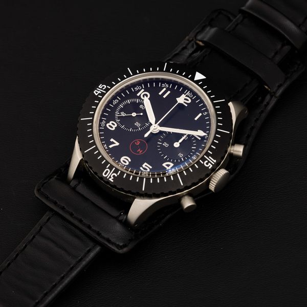 Orologio replica Bund in titanio movimento meccanico, cronografo due contatori, 43 mm  - Asta Watches - Associazione Nazionale - Case d'Asta italiane
