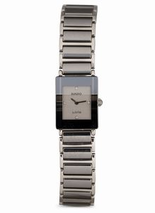 RADO - Jubile� in acciaio al quarzo, quadrante grigio Matte 22x18 mm