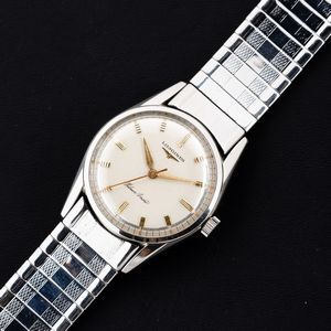 LONGINES : Silver Arrow in acciaio, carica manuale quadrante argent� con indici dorati, 32 mm  - Asta Watches - Associazione Nazionale - Case d'Asta italiane