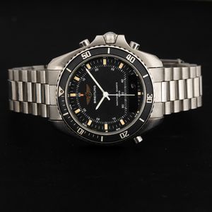 Breitling : Navitimer quartz in acciaio analogico e digitale al quarzo, quadrante nero opaco, 39 mm  - Asta Watches - Associazione Nazionale - Case d'Asta italiane