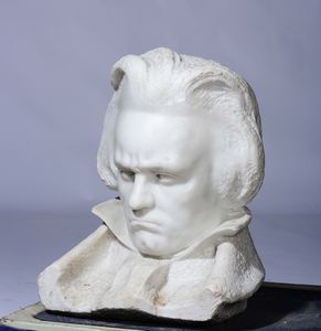 Lodi Leone : Beethoven, 1919  - Asta Dipinti del XIX e XX secolo - Associazione Nazionale - Case d'Asta italiane