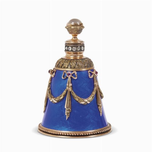 FLACONE DA PROFUMO  ,   RUSSIA, PRIMA MET&Agrave;     SECOLO XX  - Asta INTERNATIONAL FINE ART - Associazione Nazionale - Case d'Asta italiane