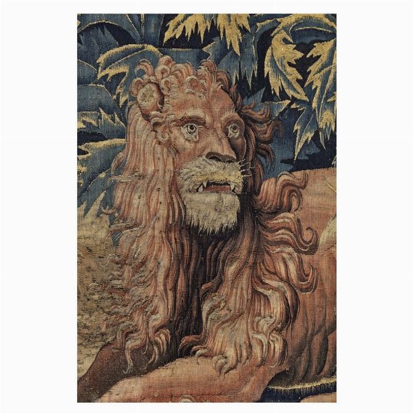 RARO ARAZZO, MANIFATTURA BRABANT, BRUXELLES, SECONDA MET� SECOLO XVI  - Asta INTERNATIONAL FINE ART - Associazione Nazionale - Case d'Asta italiane