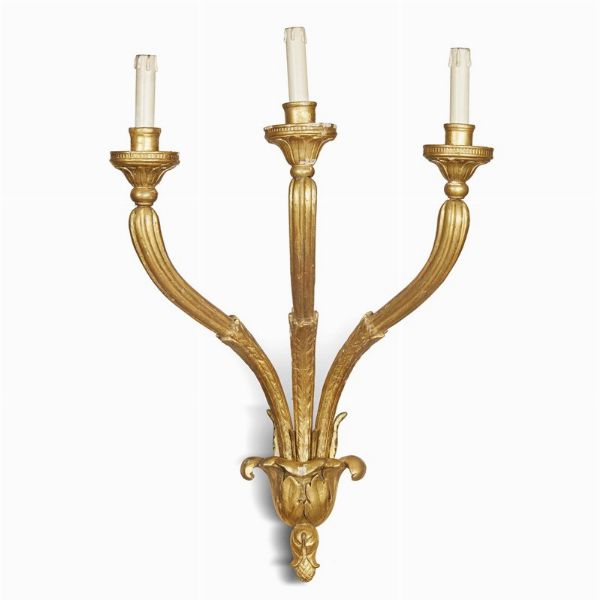 QUATTRO APPLIQUES, GENOVA, SECOLO XVIII  - Asta INTERNATIONAL FINE ART - Associazione Nazionale - Case d'Asta italiane