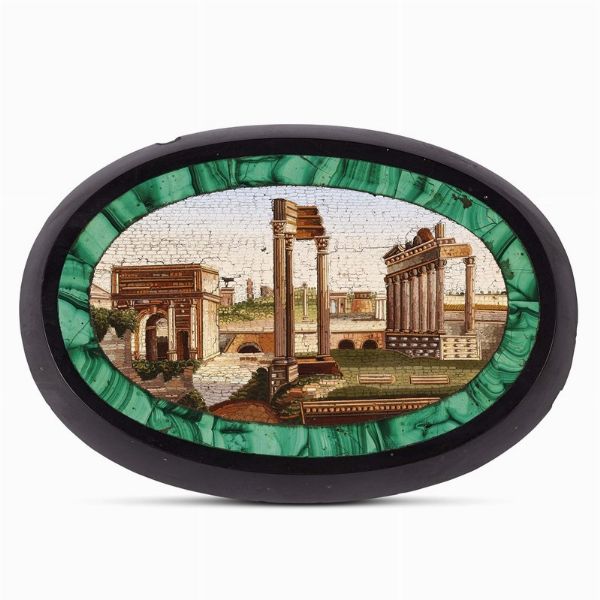 PLACCA, ROMA, MET&Agrave; SECOLO XIX  - Asta INTERNATIONAL FINE ART - Associazione Nazionale - Case d'Asta italiane