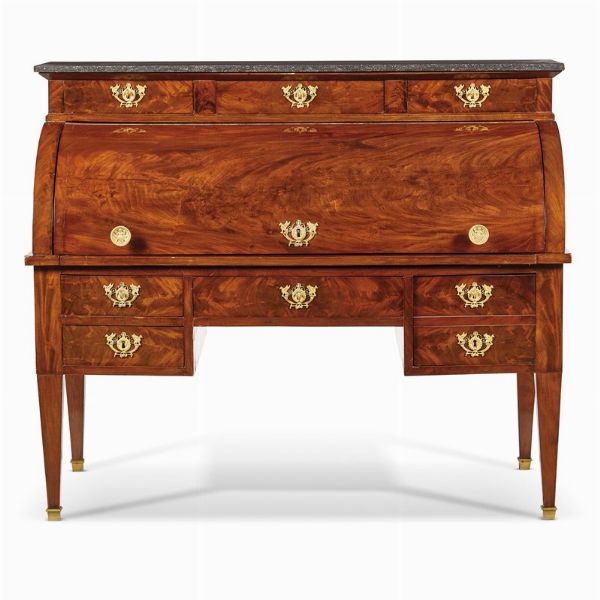 SCRIVANIA A RULLO, FRANCIA, PRIMA MET� SECOLO XIX  - Asta INTERNATIONAL FINE ART - Associazione Nazionale - Case d'Asta italiane