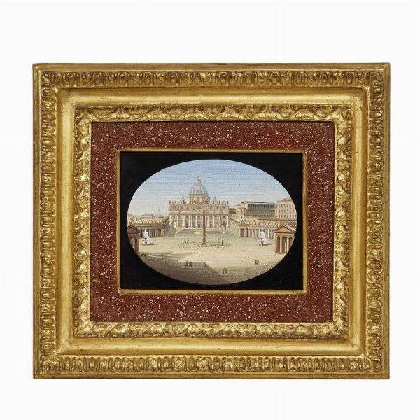 PLACCA, ROMA, SECONDA MET&Agrave; SECOLO XIX  - Asta INTERNATIONAL FINE ART - Associazione Nazionale - Case d'Asta italiane