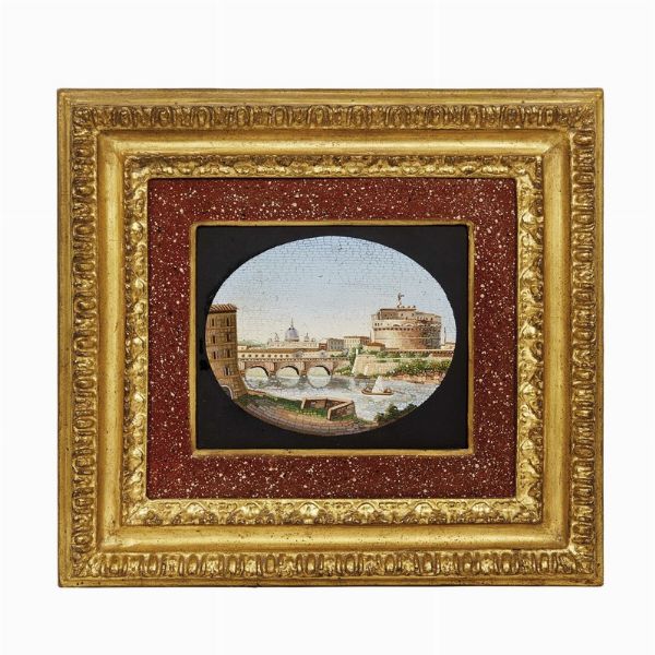 PLACCA, ROMA, SECONDA MET&Agrave; SECOLO XIX  - Asta INTERNATIONAL FINE ART - Associazione Nazionale - Case d'Asta italiane