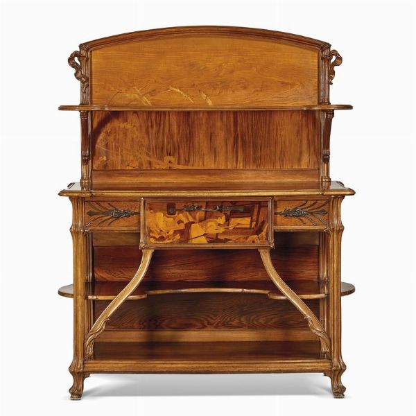 CREDENZA ETAG�RE, �MILE GALL�, FRANCIA 1900 CIRCA  - Asta INTERNATIONAL FINE ART - Associazione Nazionale - Case d'Asta italiane