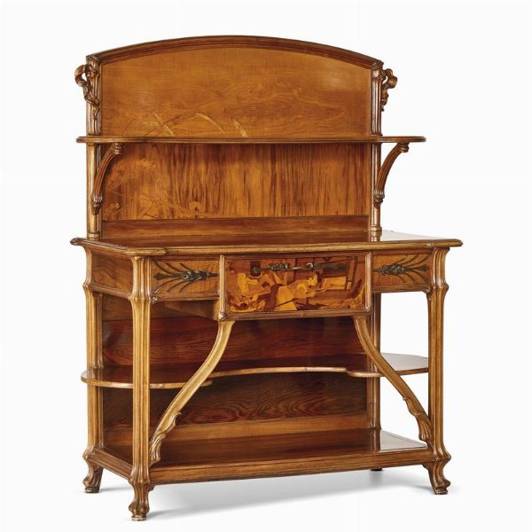 CREDENZA ETAG�RE, �MILE GALL�, FRANCIA 1900 CIRCA  - Asta INTERNATIONAL FINE ART - Associazione Nazionale - Case d'Asta italiane