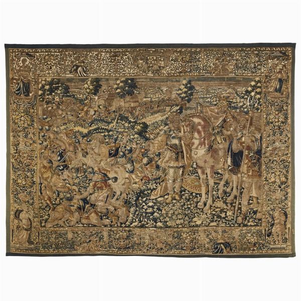 ARAZZO, FIANDRE, SECOLO XVII  - Asta INTERNATIONAL FINE ART - Associazione Nazionale - Case d'Asta italiane