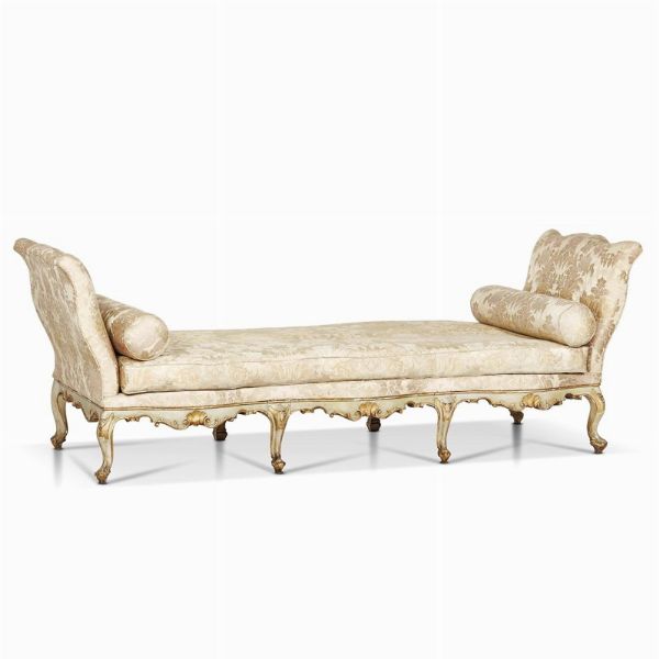 COPPIA DI PANCHE IN STILE SETTECENTESCO, SECOLO XX  - Asta INTERNATIONAL FINE ART - Associazione Nazionale - Case d'Asta italiane