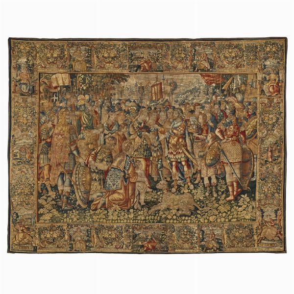 ARAZZO, BRUXELLES, SECOLO XVII  - Asta INTERNATIONAL FINE ART - Associazione Nazionale - Case d'Asta italiane