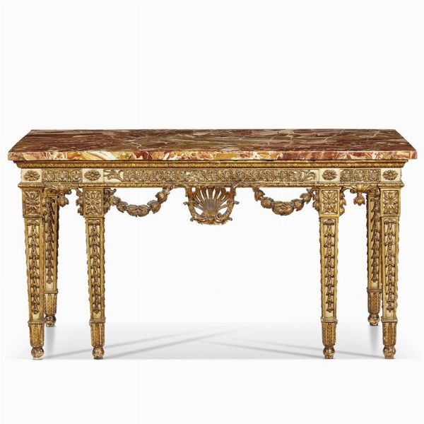 CONSOLE, ROMA, SECONDA MET&Agrave; SECOLO XVIII  - Asta INTERNATIONAL FINE ART - Associazione Nazionale - Case d'Asta italiane