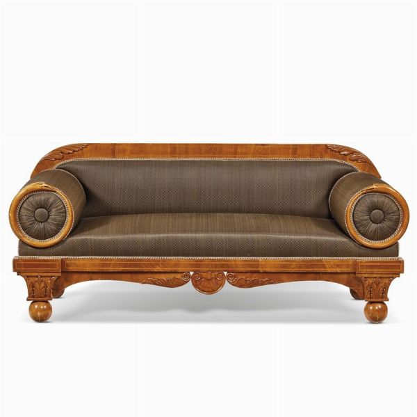 DIVANO, ITALIA CENTRALE,� MET� SECOLO XIX  - Asta INTERNATIONAL FINE ART - Associazione Nazionale - Case d'Asta italiane