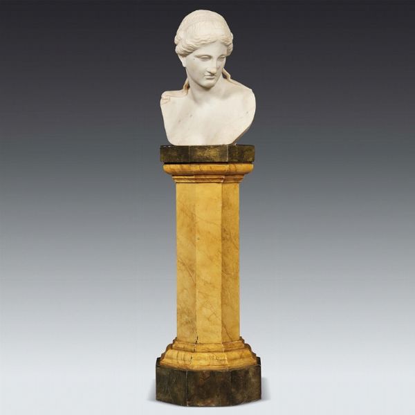 BUSTO, SECOLO XIX  - Asta INTERNATIONAL FINE ART - Associazione Nazionale - Case d'Asta italiane