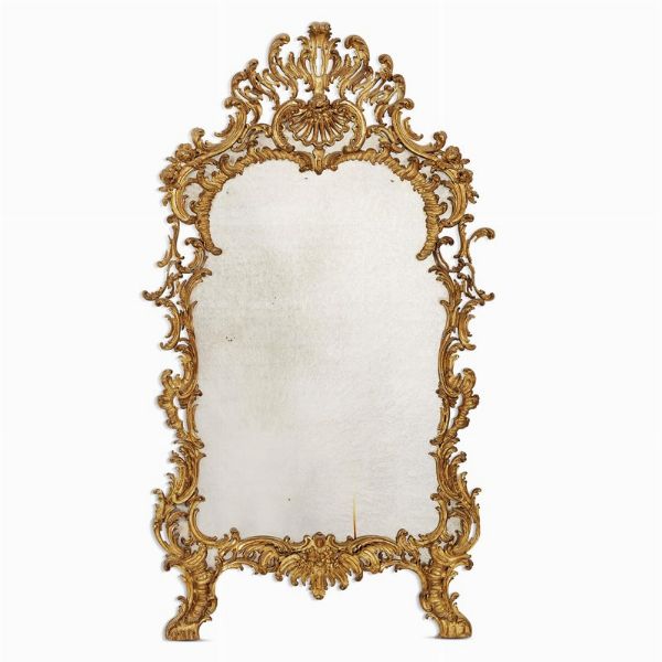 SPECCHIERA, GENOVA, PRIMA MET&Agrave; SECOLO XVIII  - Asta INTERNATIONAL FINE ART - Associazione Nazionale - Case d'Asta italiane