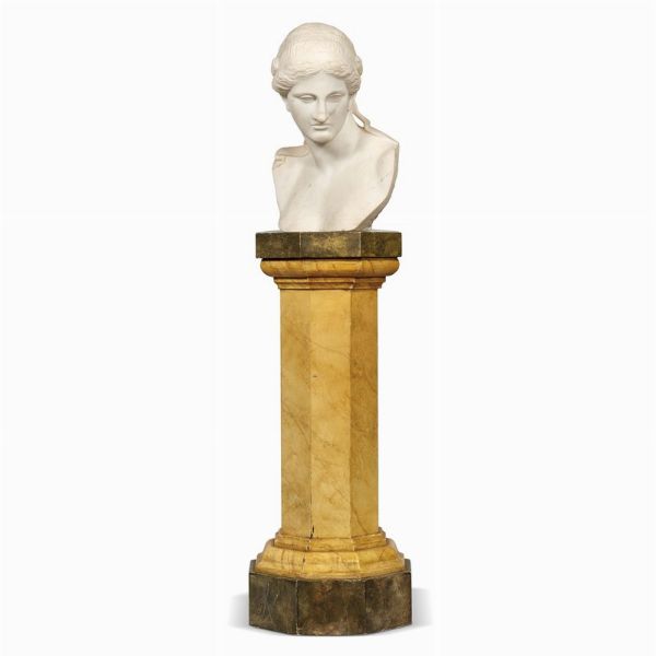 BUSTO, SECOLO XIX  - Asta INTERNATIONAL FINE ART - Associazione Nazionale - Case d'Asta italiane