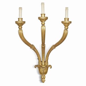 QUATTRO APPLIQUES, GENOVA, SECOLO XVIII  - Asta INTERNATIONAL FINE ART - Associazione Nazionale - Case d'Asta italiane