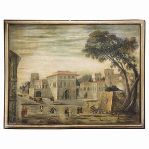 Scuola lucchese, fine secolo XVIII  - Asta INTERNATIONAL FINE ART - Associazione Nazionale - Case d'Asta italiane