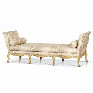 COPPIA DI PANCHE IN STILE SETTECENTESCO, SECOLO XX  - Asta INTERNATIONAL FINE ART - Associazione Nazionale - Case d'Asta italiane