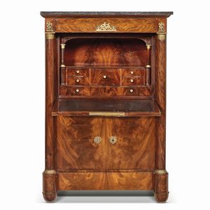 SECR�TAIRE � ABATTANT, FRANCIA, SECOLO XIX  - Asta INTERNATIONAL FINE ART - Associazione Nazionale - Case d'Asta italiane