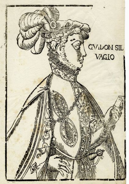 Guidon Silvagio / La fida Bradamante / Il valoroso Rugiero.  - Asta Arte Antica [Parte I] - Associazione Nazionale - Case d'Asta italiane