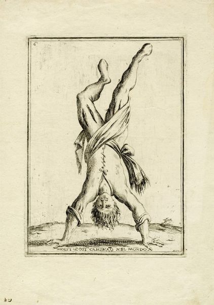 GIUSEPPE MARIA MITELLI : Molti cos camina[n]o nel mondo.  - Asta Arte Antica [Parte I] - Associazione Nazionale - Case d'Asta italiane