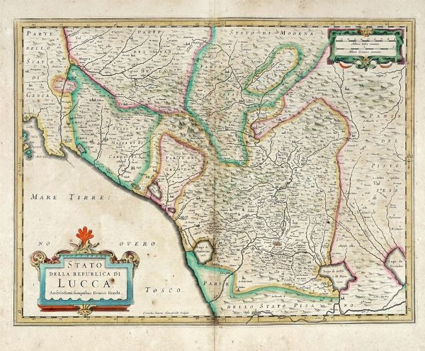 HENDRICK HONDIUS : Stato della Repubblica di Lucca.  - Asta Arte Antica [Parte I] - Associazione Nazionale - Case d'Asta italiane