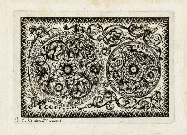 LAURENS HENDERICKS : Tavole da Liber tractans de diverses artibus...  - Asta Arte Antica [Parte I] - Associazione Nazionale - Case d'Asta italiane