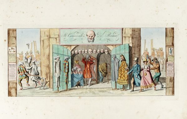 KAREL GUSTAV HJALMAR DE MRNER : Il carnevale di Roma.  - Asta Arte Antica [Parte I] - Associazione Nazionale - Case d'Asta italiane