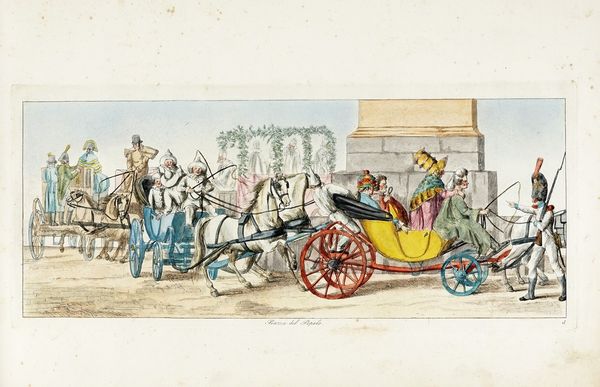 KAREL GUSTAV HJALMAR DE MRNER : Il carnevale di Roma.  - Asta Arte Antica [Parte I] - Associazione Nazionale - Case d'Asta italiane