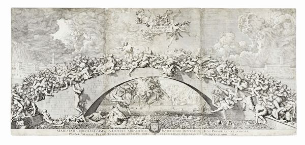 DOMENICO ROSSETTI : Venetiarum pugillatus.  - Asta Arte Antica [Parte I] - Associazione Nazionale - Case d'Asta italiane