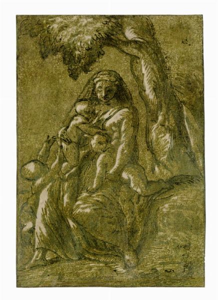 GIUSEPPE NICCOL VICENTINO : La Carit.  - Asta Arte Antica [Parte I] - Associazione Nazionale - Case d'Asta italiane