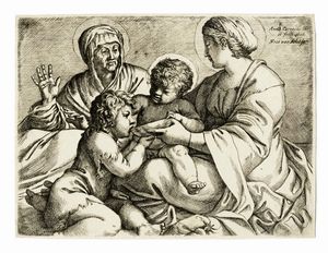 ANNIBALE CARRACCI - Madonna della scodella.