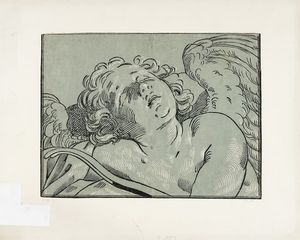 BARTOLOMEO CORIOLANO - Cupido dormiente.