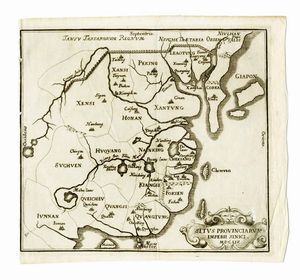 MARTINO MARTINI S.J. - Situs provinciarum imperii sinici MDCLIV.