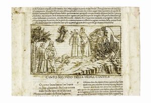 BACCIO BALDINI - Beatrice appare a Dante e Virgilio / Canto secondo della prima cantica.