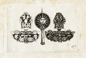 LAURENS HENDERICKS : Tavole da Liber tractans de diverses artibus...  - Asta Arte Antica [Parte I] - Associazione Nazionale - Case d'Asta italiane