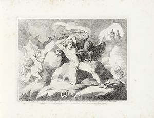 Bartolomeo Pinelli : L'Eneide di Virgilio Tradotta da Clemente Bondi / Inventata ed incisa all'acquaforte da / Bartolomeo Pinelli romano.  - Asta Arte Antica [Parte I] - Associazione Nazionale - Case d'Asta italiane